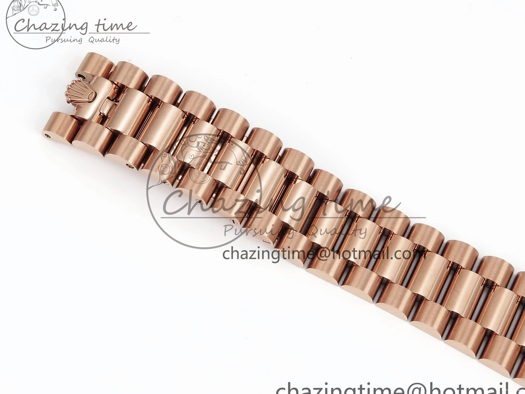 0523 OdorResistant Day Date 36 RG TWSF Best Edition White Diamonds Dial on RG Bracelet A 1610